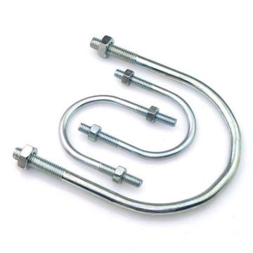 哈德威 U型螺栓帶2個螺母,M10-219,8寸,鍍鋅